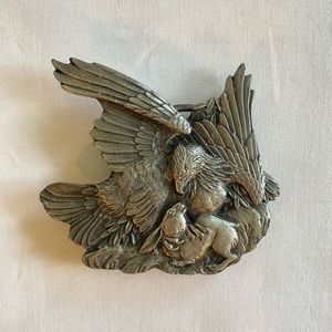 Vintage Brass Belt Buckle